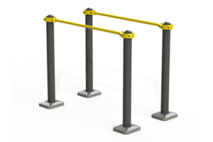 Equipamento de Street Workout Barras Paralelas